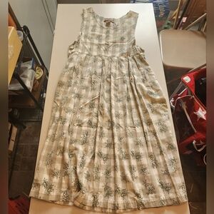 Bryn Connelly dress, size small, green and white